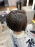 【カット＋根元3cm以内リタッチ】白髪染めにも対応☆ ￥8,500
