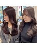【人気No1】カット+髪質改善カラー+Aujua5stトリートメント￥20900→13000