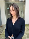 乾かすだけでキマる髪/馴染むハイトーンラベンダーグレージュ
