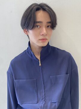 ユーフォリア 渋谷グランデ(Euphoria SHIBUYA GRANDE) ニュアンスパーマ 毛流れパーマ センターパート MOMO