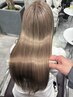 【90%がトリートメント成分】カシミヤ質感【巻ける】艶うる縮毛矯正