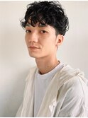 アンニュイメンズパーマ