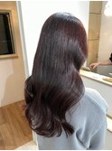 桑名ロングレイヤーカットハッシュカット透明感カラー重めロング