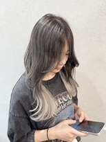 サロンドクオリア(Salon de Qualia)&nbsp;プリン気にならないグラデーション/エアタッチバレイヤージュ/S