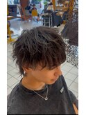 20代30代メンズクラウドマッシュシャドーパーマ