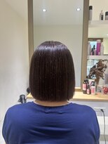 2席のみの美容室 アナイス(Anaiss)&nbsp;くびれヘア/アプリコットオレンジ/夏のヘアアレンジ/蟹江