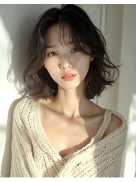 モードケイズ 調布店(MODE K's) レイヤーカット_韓国顔周り前髪カット調布ブリーチ