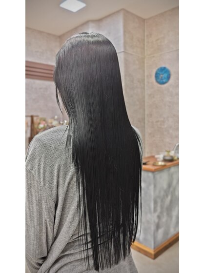 髪質改善ストレート