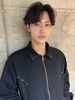 サイン メンズ 渋谷(SIGN men's)&nbsp;フェザーパーマ/ニュアンスパーマ/センターパート/カルマヘア