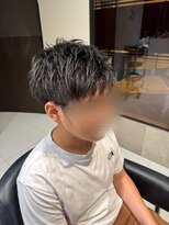 アヴァンスクロス あべのルシアス店(AVANCE. CROSS)&nbsp;MEN’S HAIR/サーフカール/刈り上げセンターパート/天王寺