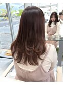 ロングレイヤー/ハッシュカット