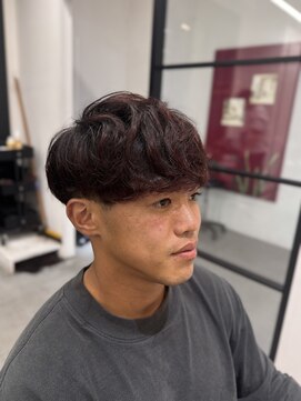 冬は暖色！ブリーチなしで出来る暖色カラー！