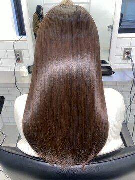 艶髪ストレート縮毛矯正【grow北千住】