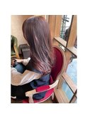 【レッドベージュ/ロング/似合わせボブ】#Ameri &nbsp;