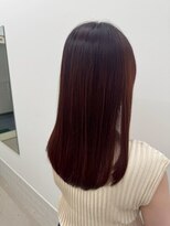 アルファ(alpha)&nbsp;大人ガーリー/ダークアッシュ/似合わせカット/ミディアムレイヤ