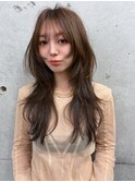 お洒落レイヤーカットハッシュカットレイヤーボブ国分寺韓国ヘア