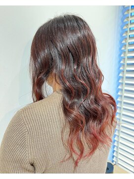 ラピスタ 池袋(Lapista) 韓国ヘアハッシュカットダブルハイライトカラー【Lapista池袋】