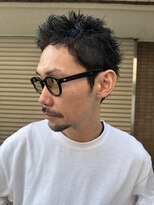 クオル キャスト 熊本(QOL×cast)&nbsp;ベリーショートパーマメンズ