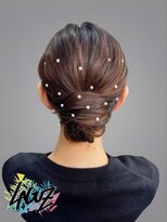 ラグズ 茅ヶ崎(LAGUZ)&nbsp;【ヘアセット】華やかさと上品さを兼ね備えたパールアレンジ