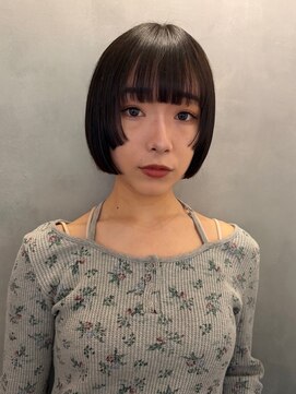 アース 高円寺店(HAIR & MAKE EARTH) 姫カット×ミニボブ