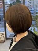 ナチュラルストレートボブ