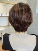ベリーショートヘアスタイル