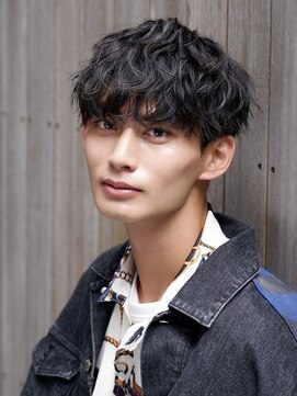 ルーシー 福岡大名店(LUCEY) ツイストスパイラルパーマ前下がりマッシュ