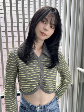 オブ ヘアー 自由が丘 ウエスト(Of HAIR WEST) 大人かわいいレイヤーカット