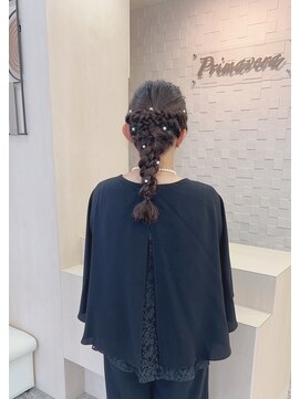 プリマベーラ(Primavera) お呼ばれヘアセット 173