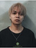 シースルーマッシュ/マッシュウルフ/ホワイトベージュ