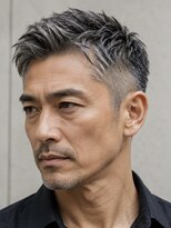 ソレリア(Soleria)&nbsp;【40代50代】白髪を活かす大人のフェード・ベリーショート
