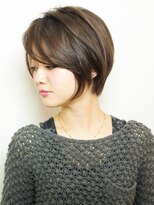 《AFLOATディル裕二朗》大人、ミセスの毛流れショートヘア