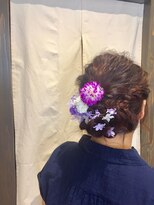 メラク(merak)&nbsp;浴衣ヘア