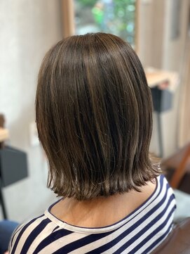 ロム(LOM) ワンレンボブ