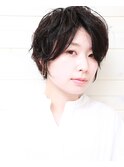 ［OCEAN　Hair&Life]黒髪☆春パーマ☆マッシュヘア