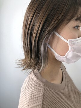 ルチェア ヘア(Lucea Hair) インナーシルバーアッシュカラー