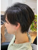 サロン 紫花 &nbsp;お手入れ楽ちん×ハンサムショート