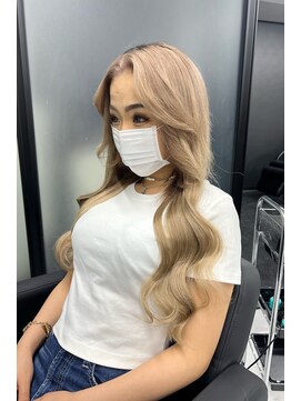 リア 大阪梅田(Ria) ～ミルクティーベージュ シールエクステ～　【Ria 大阪 梅田】