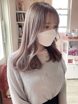 ベティ(Bettie)&nbsp;ラベンダーアッシュ　艶髪　色落ちも楽しめるカラー