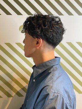 バーバーバー アカバネ(BARBER-BAR AKABANE) 大人のパーマスタイル【BARBER-BAR】