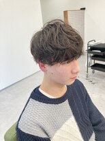 ブランチオム 宇佐店(branch homme)&nbsp;【マッシュショート】ナチュラルパーマ