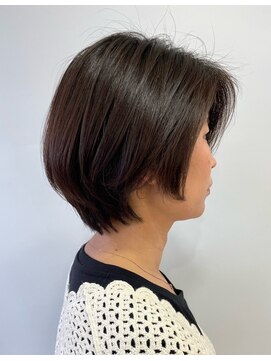ハートボックス 四谷店(Heart box) 髪質改善したかのような美髪になれるショートボブ