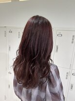 アッシュ 吉祥寺店(Ash)&nbsp;【ブリーチ1回以上】ほんのりボルドーのラベンダーピンクカラー