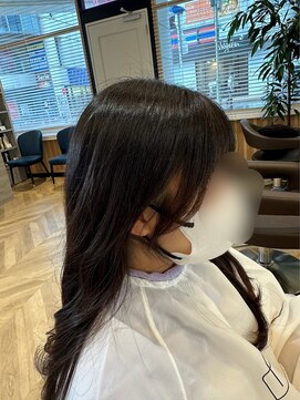フィッティ 横須賀中央店(fiti) 結んでも下ろしても可愛い顔まわり【韓国ヘア　レイヤーカット】