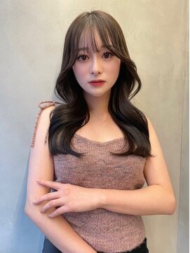 グロー 大宮(GLROW) 韓国風風くびれヘア　韓国ヘア　顔まわりカット　レイヤーカット