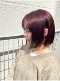 赤ボブ