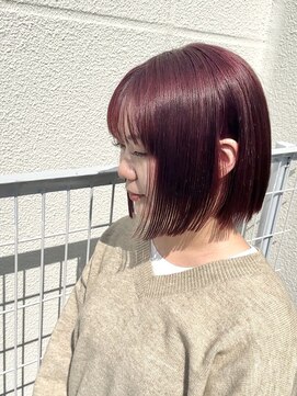 ララ(LALA) 赤ボブ