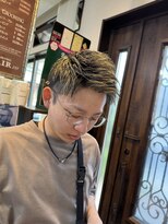 ガイズ ヘアー イサミ(GUY'S HAIR 133)&nbsp;ソフトモヒカン/メッシュ/ハイライト