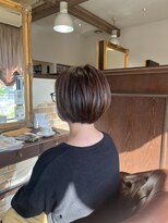 アドラーブル 女池店(adorable)&nbsp;【ショートボブ】【丸みショート】【20代30代40代】