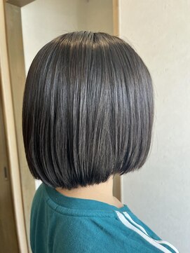 ヘアスペースブルーム エボリューション 庄内店(HAIR SPACE BLOOM evolution) 【庄内店/カット】丸みボブ/顎ラインボブ/10代 20代